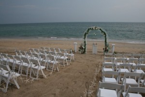 Beach wedding 