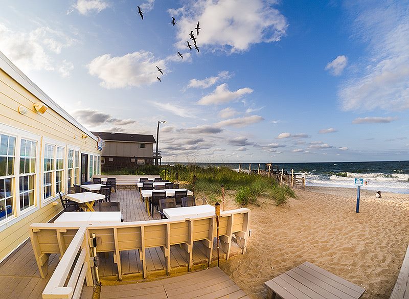 Another view of oceanfront dining at the Sea Ranch Resort