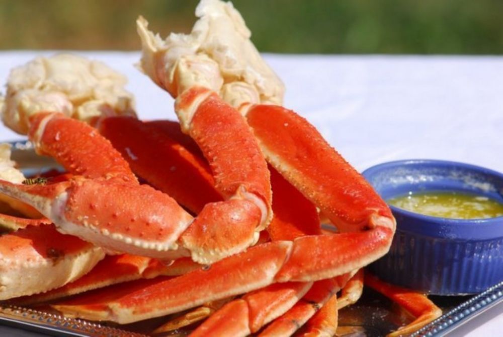 crablegs at the Beachside Bistro