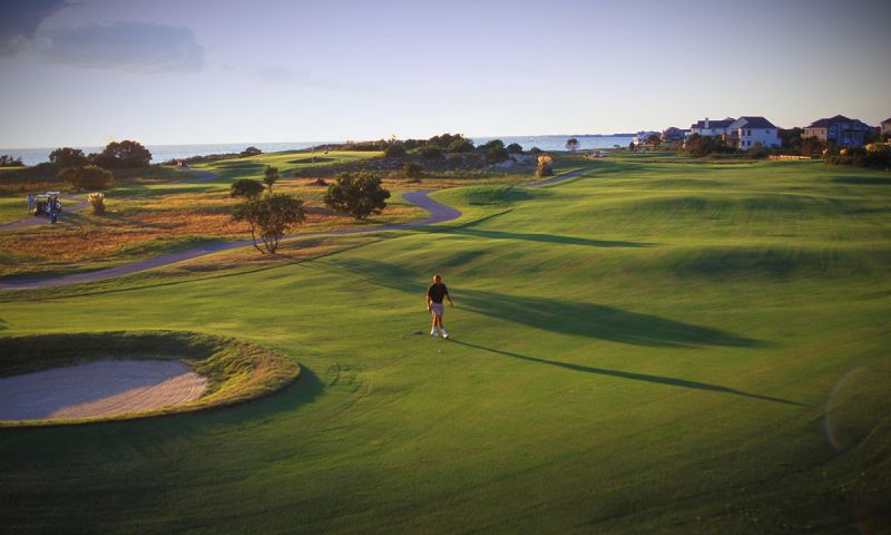 Golf on the Outer Banks is a local activity to enjoy
