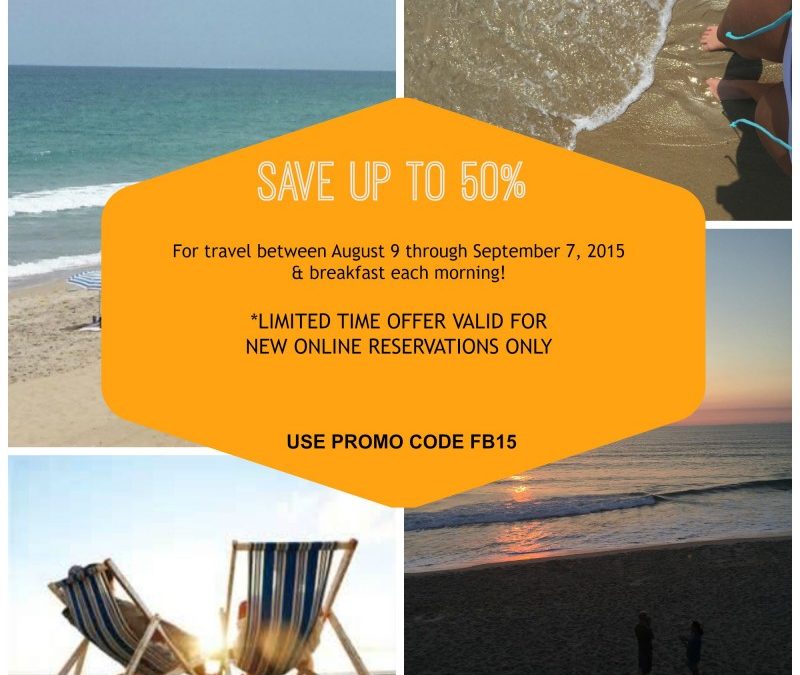 Save up to 50% at the Sea Ranch