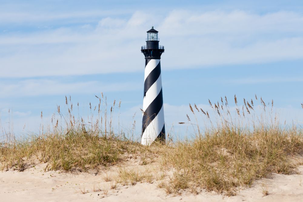 Bhodie Island Lighthouse on the Outer Banks