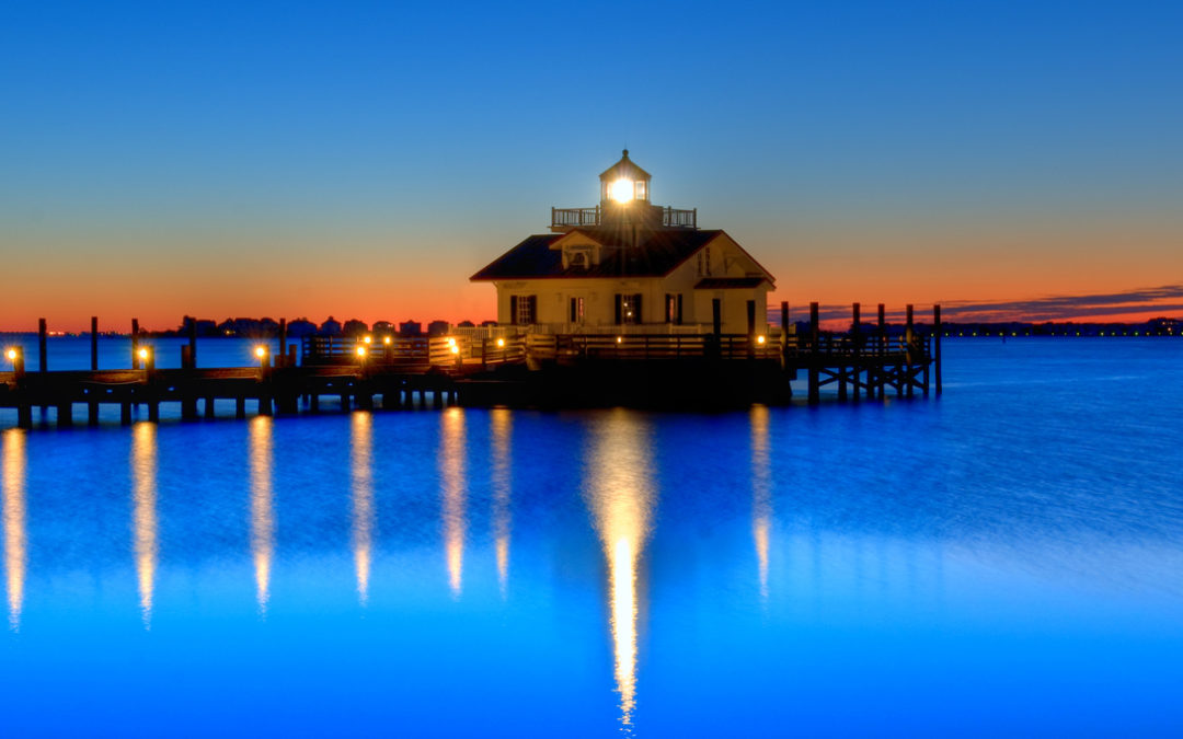 Manteo during the Holidays on the Outer Banks