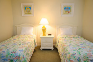 A hotel room like this one is perfect for families visiting North Carolina on spring break.