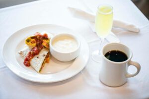 Breakfast at a Kill Devil Hills resort to enjoy before exploring local Outer Banks attractions.